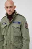 Куртка Polo Ralph Lauren чоловіча колір зелений перехідна (2002163)