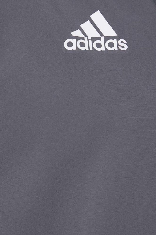 Спортивна куртка adidas Performance колір сірий перехідна фото 6