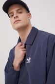 Куртка adidas Originals HD9770 чоловіча колір синій перехідна oversize