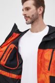 Куртка Woolrich чоловіча колір помаранчевий перехідна