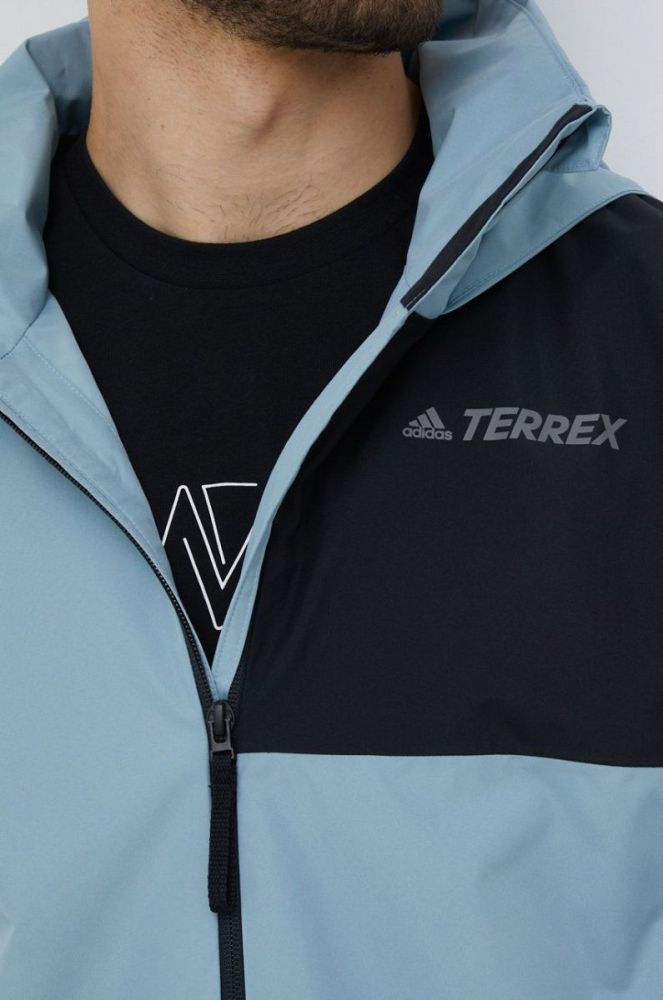 Вітровка adidas TERREX Multi колір блакитний (2449266) фото 7