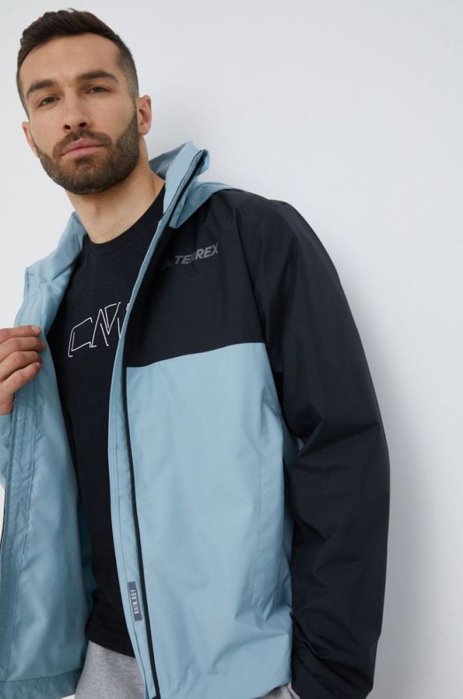 Вітровка adidas TERREX Multi колір блакитний (2449266) фото 8