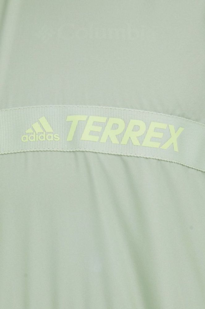 Вітровка adidas TERREX Multi колір зелений перехідна фото 5