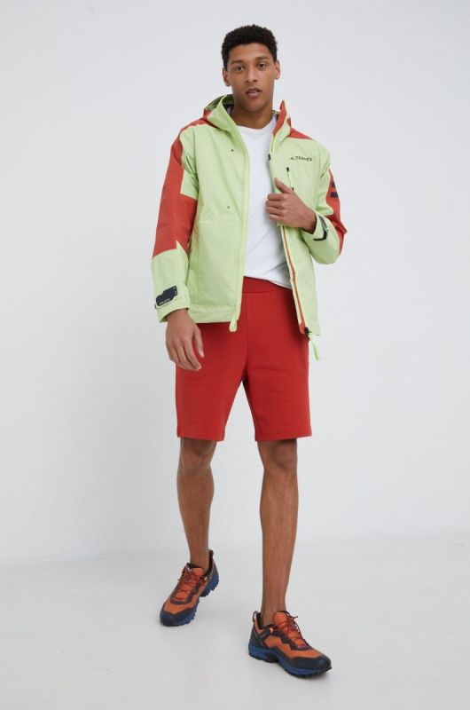 Куртка outdoor adidas TERREX Xploric колір зелений (2449295) фото 2