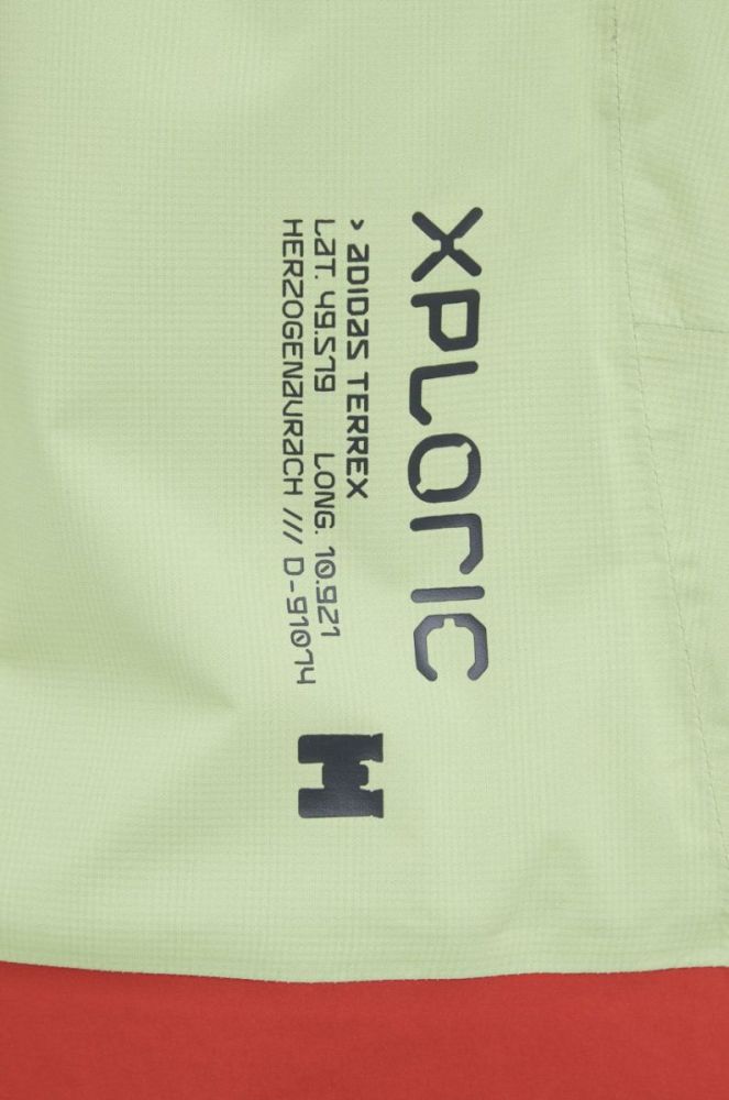 Куртка outdoor adidas TERREX Xploric колір зелений (2449295) фото 7
