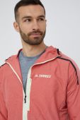Вітровка adidas TERREX Agravic колір червоний Вітровка adidas TERREX Agravic колір червоний