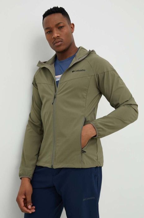 Куртка outdoor Columbia Heather Canyon колір зелений Куртка outdoor Columbia Heather Canyon колір зелений