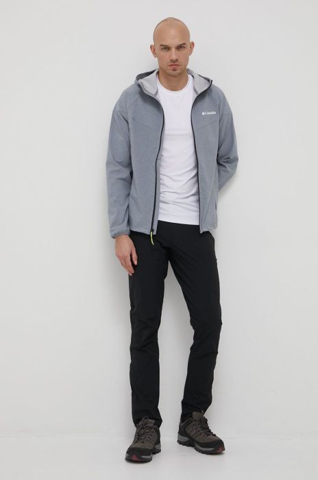 Куртка outdoor Columbia Heather Canyon колір сірий Куртка outdoor Columbia Heather Canyon колір сірий