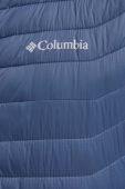 Спортивна безрукавка Columbia Powder Pass колір синій перехідна 1842414-010