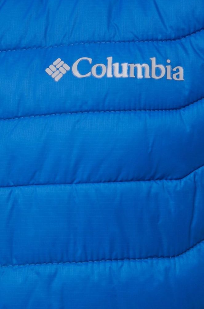 Спортивна безрукавка Columbia Powder Pass перехідна 1842414-010 колір блакитний фото 5