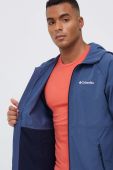 Куртка outdoor Columbia Tall Heights перехідна колір блакитний