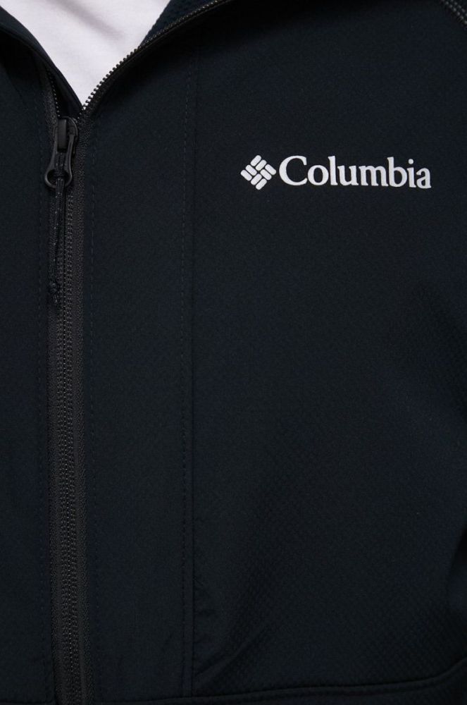 Куртка outdoor Columbia Tall Heights колір чорний перехідна фото 5