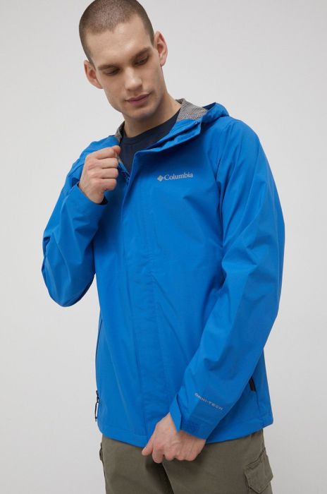 Куртка outdoor Columbia Earth Explorer 1988612-432 колір блакитний Куртка outdoor Columbia Earth Explorer 1988612-432 колір блакитний