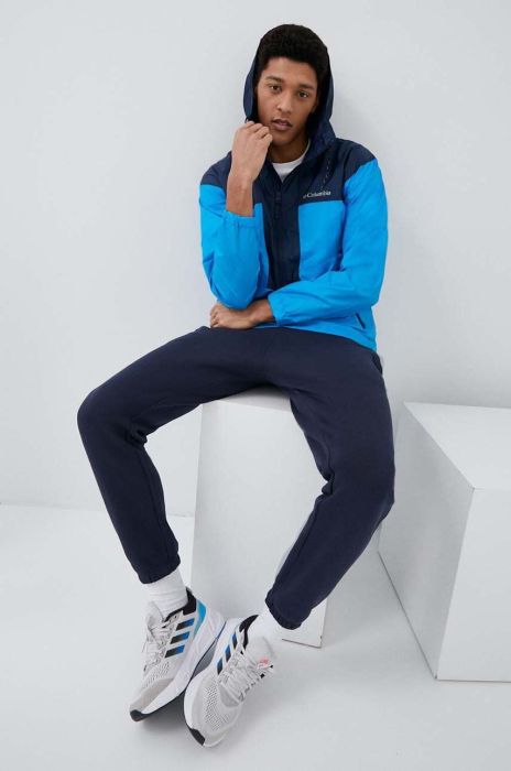 Куртка outdoor Columbia Flash Challenger перехідна 1988723-327 колір блакитний Куртка outdoor Columbia Flash Challenger перехідна 1988723-327 колір блакитний