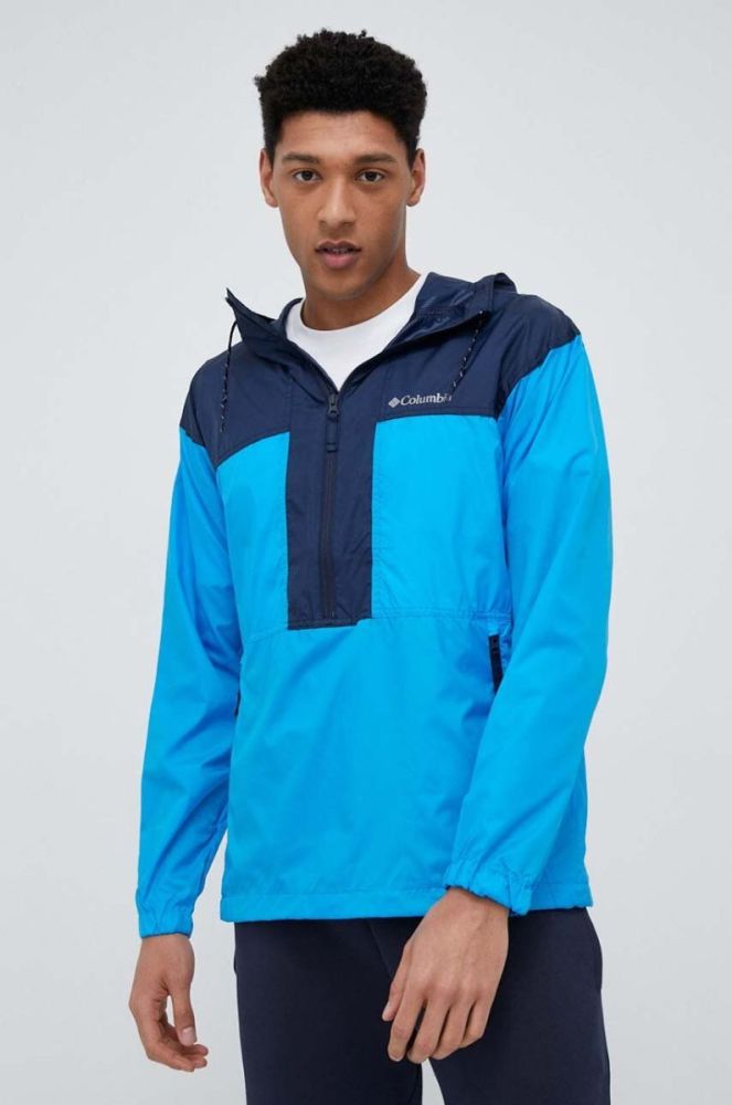 Куртка outdoor Columbia Flash Challenger перехідна 1988723-327 колір блакитний фото 2