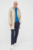 Куртка Sisley чоловіча колір бежевий перехідна (2102770)