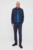 Куртка Sisley чоловіча колір синій перехідна (2102775)