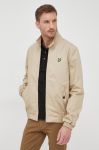 Куртка Lyle & Scott чоловіча колір бежевий перехідна