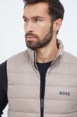 Безрукавка BOSS BOSS ATHLEISURE чоловіча колір бежевий перехідна