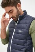 Безрукавка BOSS Boss Athleisure чоловічий колір синій перехідний