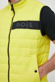 Безрукавка BOSS чоловічий колір жовтий перехідний Безрукавка BOSS чоловічий колір жовтий перехідний