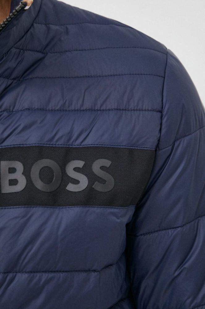 Куртка BOSS чоловіча колір синій перехідна (2399863) фото 5