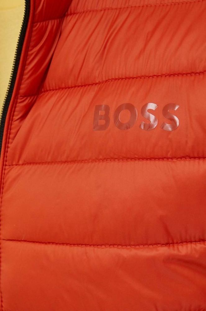 Безрукавка BOSS чоловічий колір помаранчевий перехідний фото 5