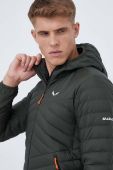 Спортивна пухова куртка Salewa BRENTA колір зелений зимова