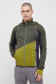 Спортивна куртка CMP колір зелений перехідна Спортивна куртка CMP колір зелений перехідна