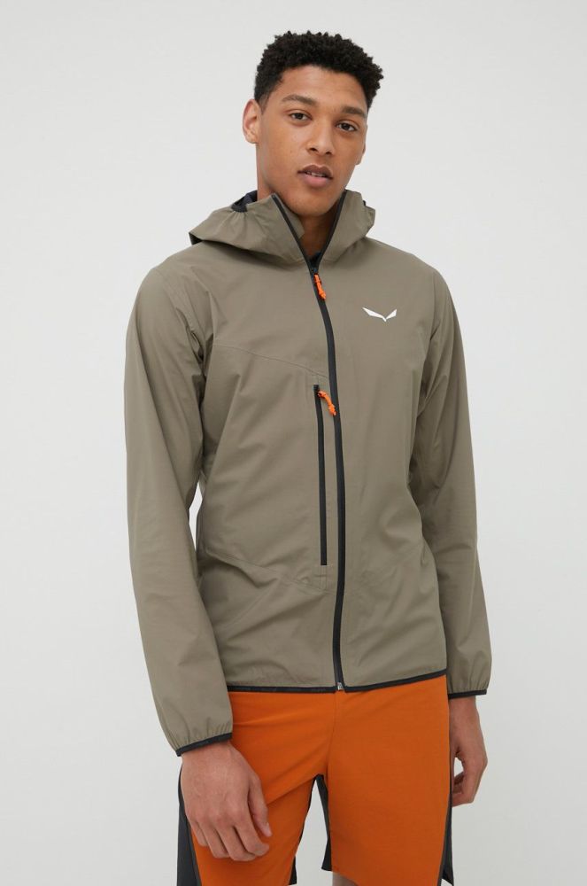 Куртка outdoor Salewa Agner 2 колір сірий