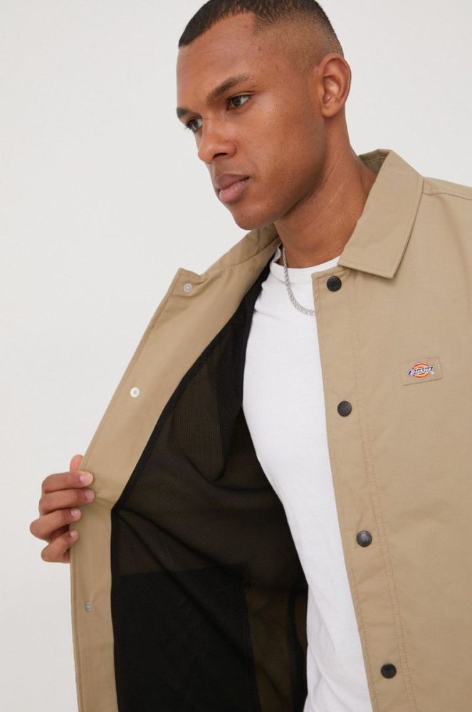 Куртка Dickies чоловіча колір бежевий перехідна DK0A4XEWKHK-Khaki фото 6