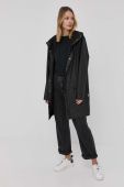 Куртка Rains 12020 Long Jacket колір чорний перехідна 12020.01-Black Куртка Rains 12020 Long Jacket колір чорний перехідна 12020.01-Black