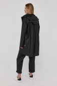 Куртка Rains 12020 Long Jacket колір чорний перехідна 12020.01-Black Куртка Rains 12020 Long Jacket колір чорний перехідна 12020.01-Black