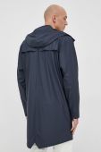 Куртка Rains 12020 Long Jacket колір синій перехідна 12020.47-Navy
