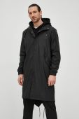 Парка Rains 18140 Fishtail Parka колір чорний перехідна 18140.01-Black Парка Rains 18140 Fishtail Parka колір чорний перехідна 18140.01-Black