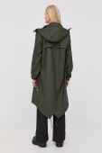 Дощовик Rains 18140 Fishtail Parka колір зелений перехідна 18140.03-Green
