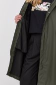 Дощовик Rains 18140 Fishtail Parka колір зелений перехідна 18140.03-Green