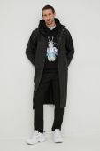 Куртка Rains 18360 Longer Jacket колір чорний перехідна 18360.01-Black Куртка Rains 18360 Longer Jacket колір чорний перехідна 18360.01-Black