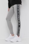 Легінси Hugo жіночі колір сірий з аплікацією