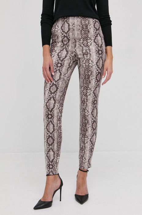 Штани Guess жіноче колір коричневий