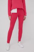 Легінси Tommy Hilfiger Audrey жіночі колір рожевий однотонні