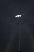 Легінси для тренувань Reebok GS1956 жіночі колір чорний однотонні