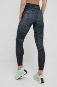 Легінси для бігу Reebok HA0997 жіночі колір чорний візерунок