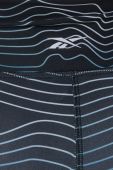 Легінси для бігу Reebok HA0997 жіночі колір чорний візерунок