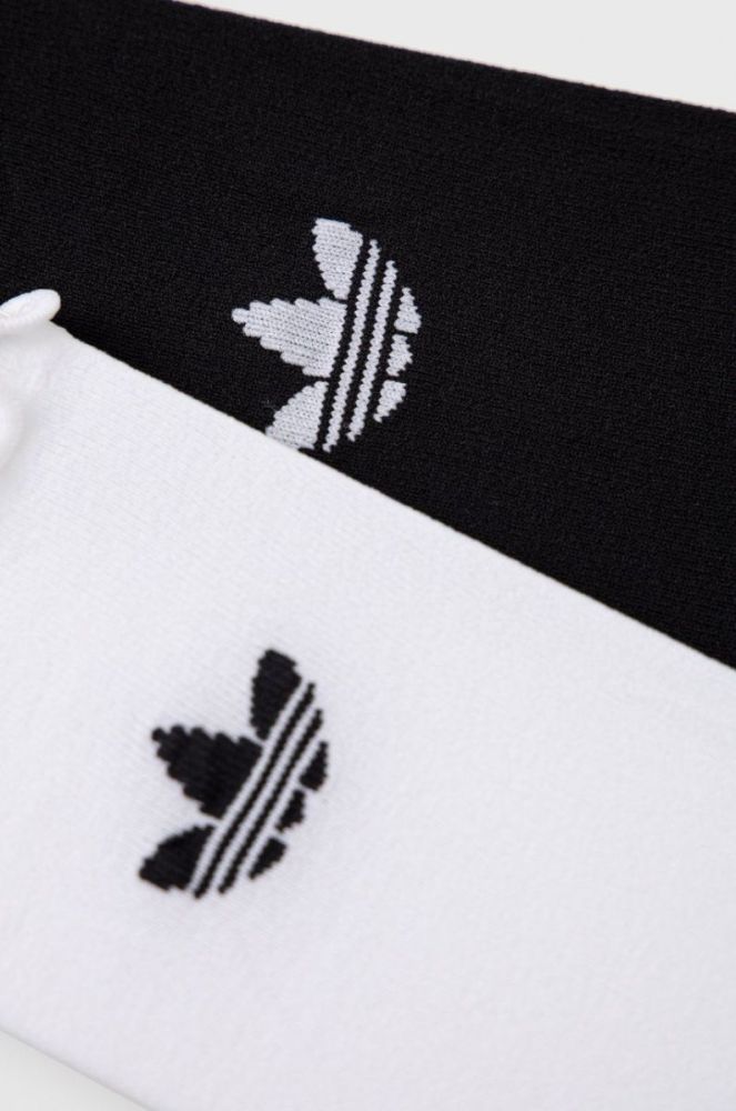 adidas Originals - Шкарпетки (2-pack) HC9532 HC9532-WHT/BLK колір білий фото 2