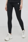 Легінси adidas Originals Adicolor HD2352 жіноче колір чорний гладке HD2352-BLACK