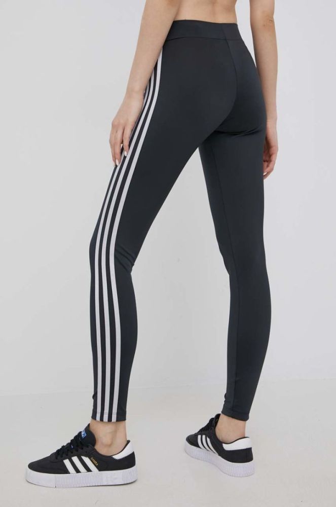 Легінси adidas Originals Adicolor HF7536 жіночі колір чорний з аплікацією HF7536-BLACK фото 3