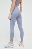 Легінси для тренувань Puma Studio Foundation жіночі однотонні колір блакитний