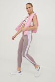 Легінси для тренувань Puma Evostripe жіночі колір фіолетовий візерунок