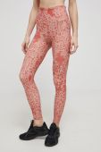 Легінси для тренувань Reebok H51856 жіночі колір помаранчевий візерунок